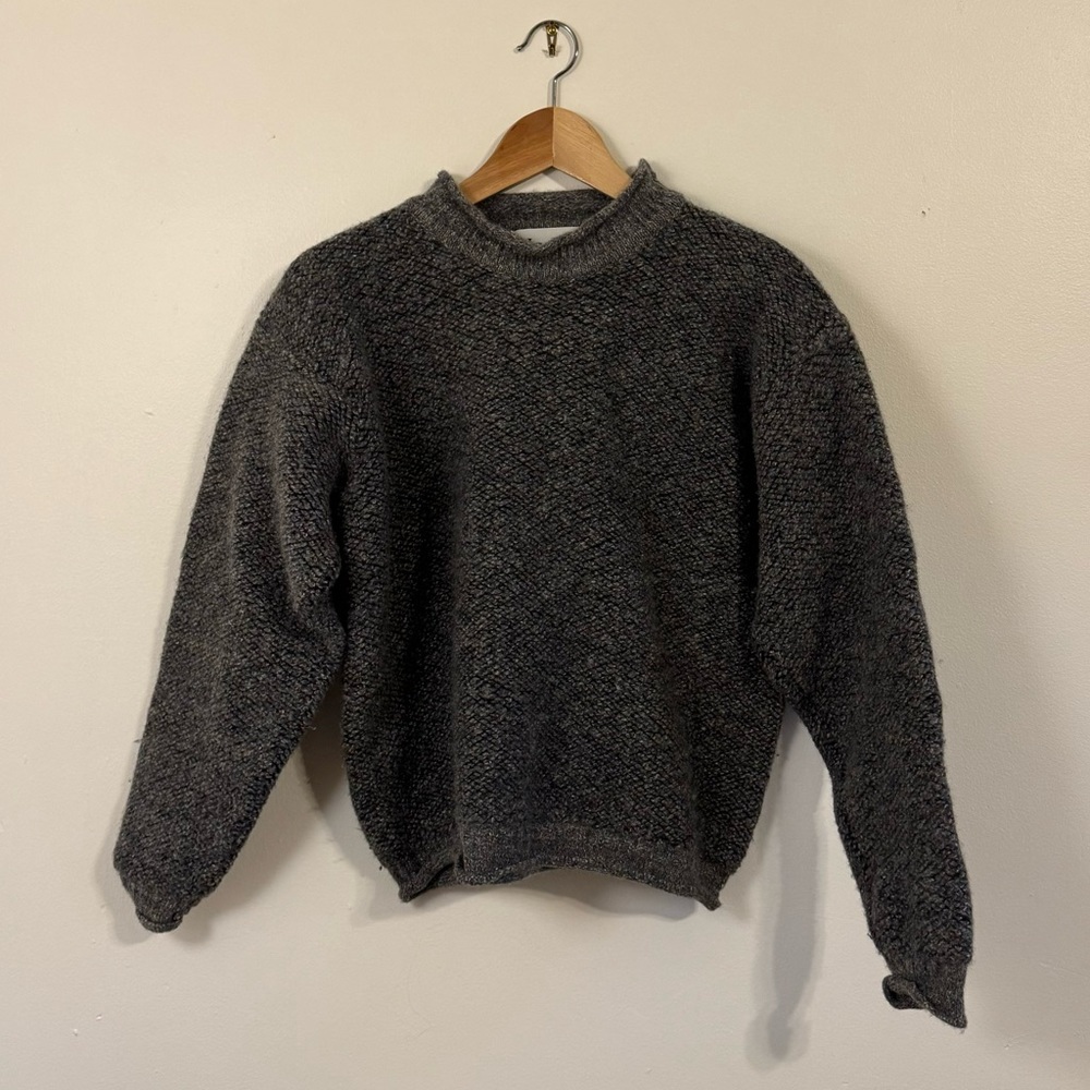 Harley of Scotland wool and silk sweater